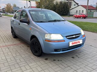 2004 Chevrolet Aveo I, голубой, 159000 рублей, вид 4
