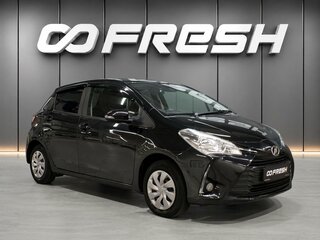 2017 Toyota Vitz III (XP130) Рестайлинг 2, чёрный, 950000 рублей, вид 1