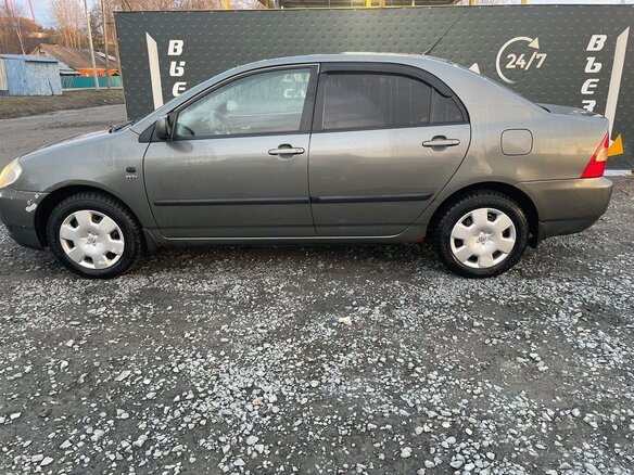 2004 Toyota Corolla IX (E120, E130), серый, 370000 рублей - вид 6