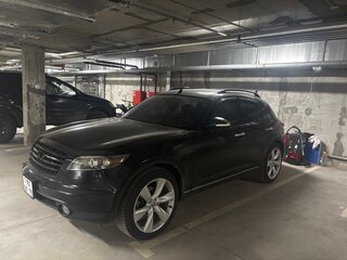 2003 Infiniti FX35 I (S50), чёрный, 900000 рублей, вид 1