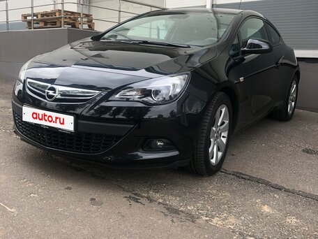 2013 Opel Astra GTC J Рестайлинг, чёрный, вид 1
