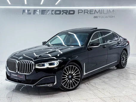2020 BMW 7 серии Long 740Li xDrive VI (G11/G12) Рестайлинг, чёрный, 6300000 рублей, вид 1