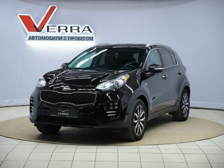 2017 Kia Sportage IV, чёрный, 1730000 рублей, вид 1