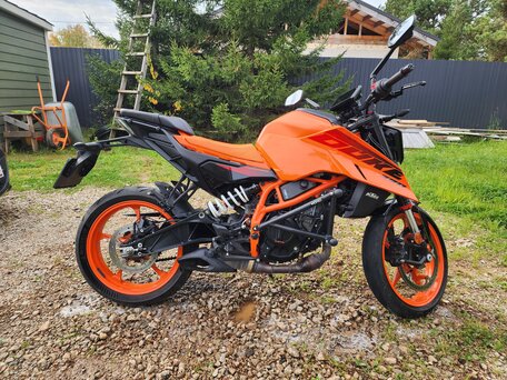 2024 KTM 390 Duke, оранжевый, 550000 рублей, вид 3