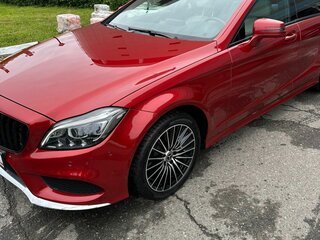 2014 Mercedes-Benz CLS 250 BlueTEC II (C218) Рестайлинг, красный, 2100000 рублей, вид 3