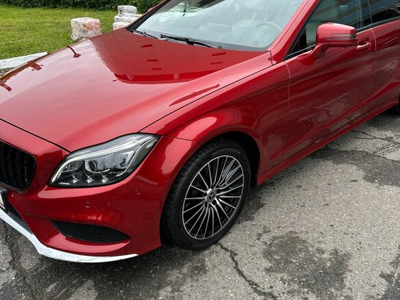 2014 Mercedes-Benz CLS 250 BlueTEC II (C218) Рестайлинг, красный, 3100000 рублей - вид 2