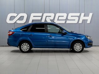 2019 Lada (ВАЗ) Granta I Рестайлинг, синий, 689000 рублей, вид 4