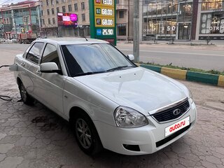 2017 Lada (ВАЗ) Priora I Рестайлинг, белый, 850000 рублей, вид 1