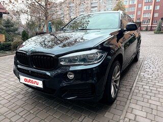 2018 BMW X6 40d II (F16), синий, 4510000 рублей, вид 1