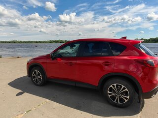 2016 Mazda CX-5 I Рестайлинг, красный, 2100000 рублей, вид 5