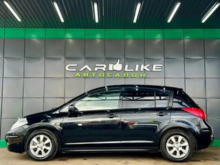 2008 Nissan Tiida I, чёрный, 549000 рублей, вид 3