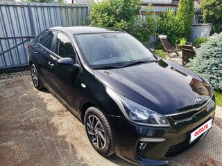 2018 Kia Rio IV, чёрный, 1540000 рублей, вид 3