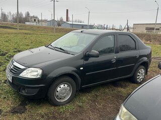 2012 Renault Logan I Рестайлинг, чёрный, 450000 рублей, вид 1