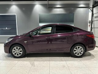 2011 Hyundai Solaris I, фиолетовый, 542000 рублей, вид 3