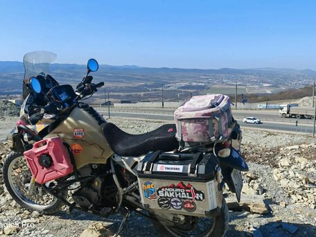 2007 Kawasaki KLR 650, коричневый, 411111 рублей, вид 1