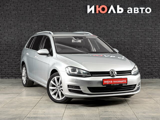 2014 Volkswagen Golf VII, серый, 1250000 рублей, вид 3