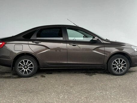 2021 Lada (ВАЗ) Vesta I, коричневый, 1075000 рублей, вид 4