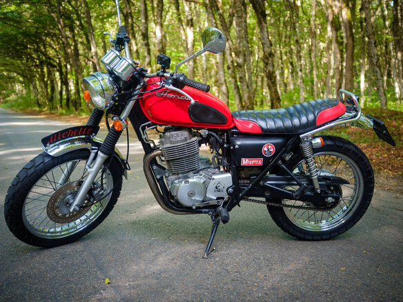 2001 Honda CB 400SS, красный, 250000 рублей