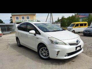 2012 Toyota Prius Alpha I (ZVW40/41), белый, 1330000 рублей, вид 1