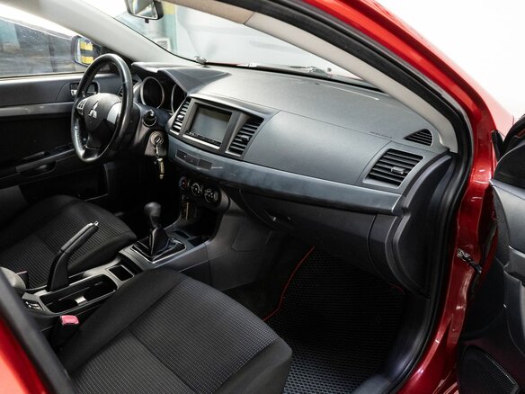 2008 Mitsubishi Lancer X, красный, 599000 рублей - вид 12