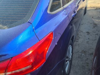 2017 Ford Focus III Рестайлинг, синий, 1090000 рублей, вид 3