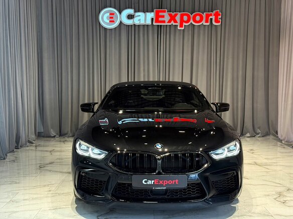 2022 BMW M8 Competition I (F91/F92/F93) Рестайлинг, синий - вид 4