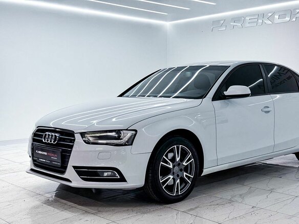 2014 Audi A4 IV (B8) Рестайлинг, белый, 1490000 рублей - вид 5