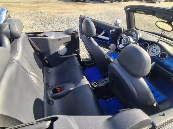 2005 Mini Cabrio Cooper I, синий, 780000 рублей - вид 16