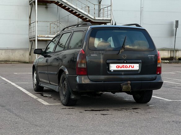 2000 Opel Astra G, чёрный, 140000 рублей - вид 8