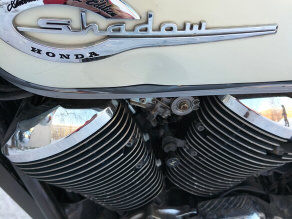 2001 Honda Shadow 400, серый, 350000 рублей - вид 5