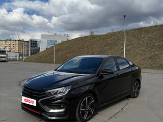 2024 Lada (ВАЗ) Vesta Sportline I Рестайлинг (NG), чёрный, 1880000 рублей, вид 1