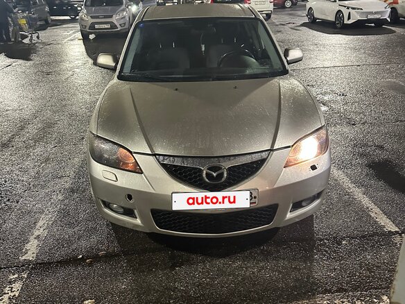 2008 Mazda 3 I (BK) Рестайлинг, серебристый, 560000 рублей