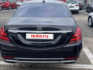 2019 Mercedes-Benz Maybach S-Класс 450 I (X222) Рестайлинг, чёрный, 4999999 рублей, вид 2
