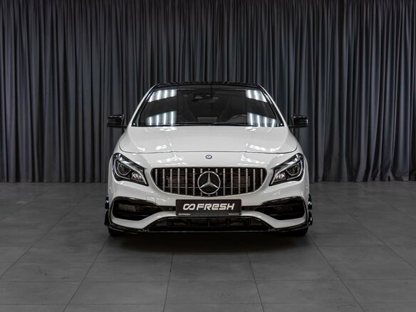 2016 Mercedes-Benz CLA AMG 45 AMG I (C117, X117) Рестайлинг, белый, 2525000 рублей - вид 2