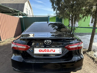 2020 Toyota Camry VIII (XV70), чёрный, 2750000 рублей, вид 3