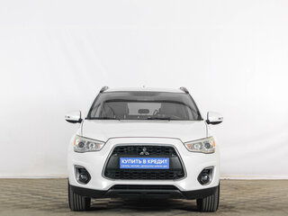 2012 Mitsubishi ASX I Рестайлинг, белый, 1129000 рублей, вид 2