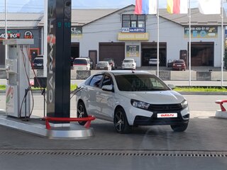 2021 Lada (ВАЗ) Vesta CNG I, белый, 1225000 рублей, вид 4