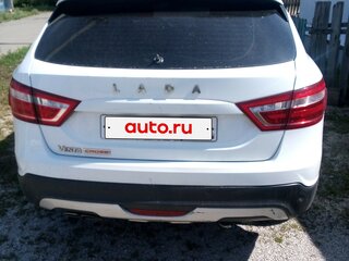 2019 Lada (ВАЗ) Vesta SW Cross I, белый, 750000 рублей, вид 4