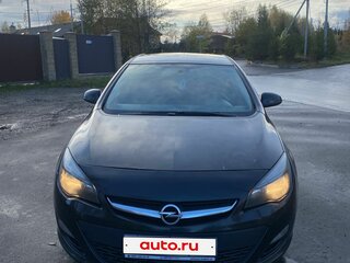 2013 Opel Astra J Рестайлинг, чёрный, 605000 рублей, вид 5