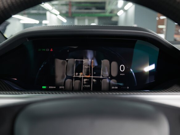 2023 Tesla Model X Plaid I Рестайлинг, чёрный - вид 12