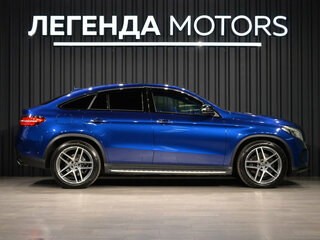 2016 Mercedes-Benz GLE Coupe 400 I (C292), синий, 3490000 рублей, вид 3