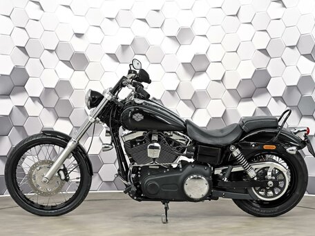 2013 Harley-Davidson Dyna Wide Glide, чёрный, 879000 рублей, вид 4