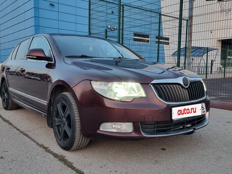 2009 Skoda Superb II, пурпурный, 750000 рублей, вид 2