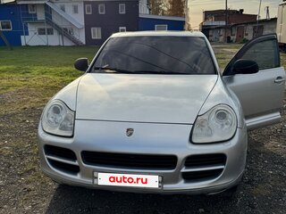 2005 Porsche Cayenne I (955), серебристый, 1250000 рублей, вид 1