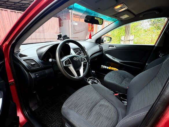 2016 Hyundai Solaris I Рестайлинг, красный - вид 8