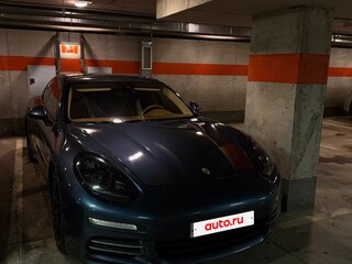 2014 Porsche Panamera 4S I Рестайлинг, синий, 3750000 рублей, вид 3