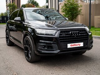 2018 Audi Q7 II (4M), чёрный, 4250000 рублей, вид 3