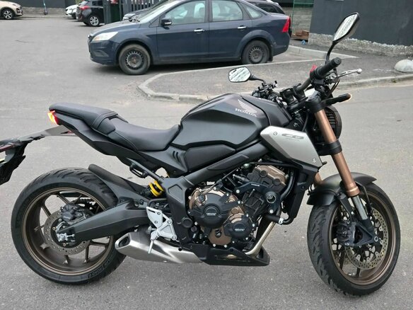 2021 Honda CB 650R, чёрный, 910000 рублей