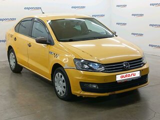 2019 Volkswagen Polo V Рестайлинг, коричневый, 585000 рублей, вид 2