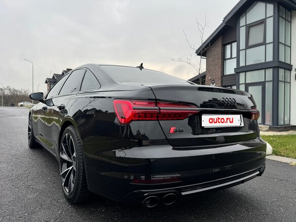 2021 Audi A6 45 TFSI V (C8), чёрный, 4500000 рублей - вид 4